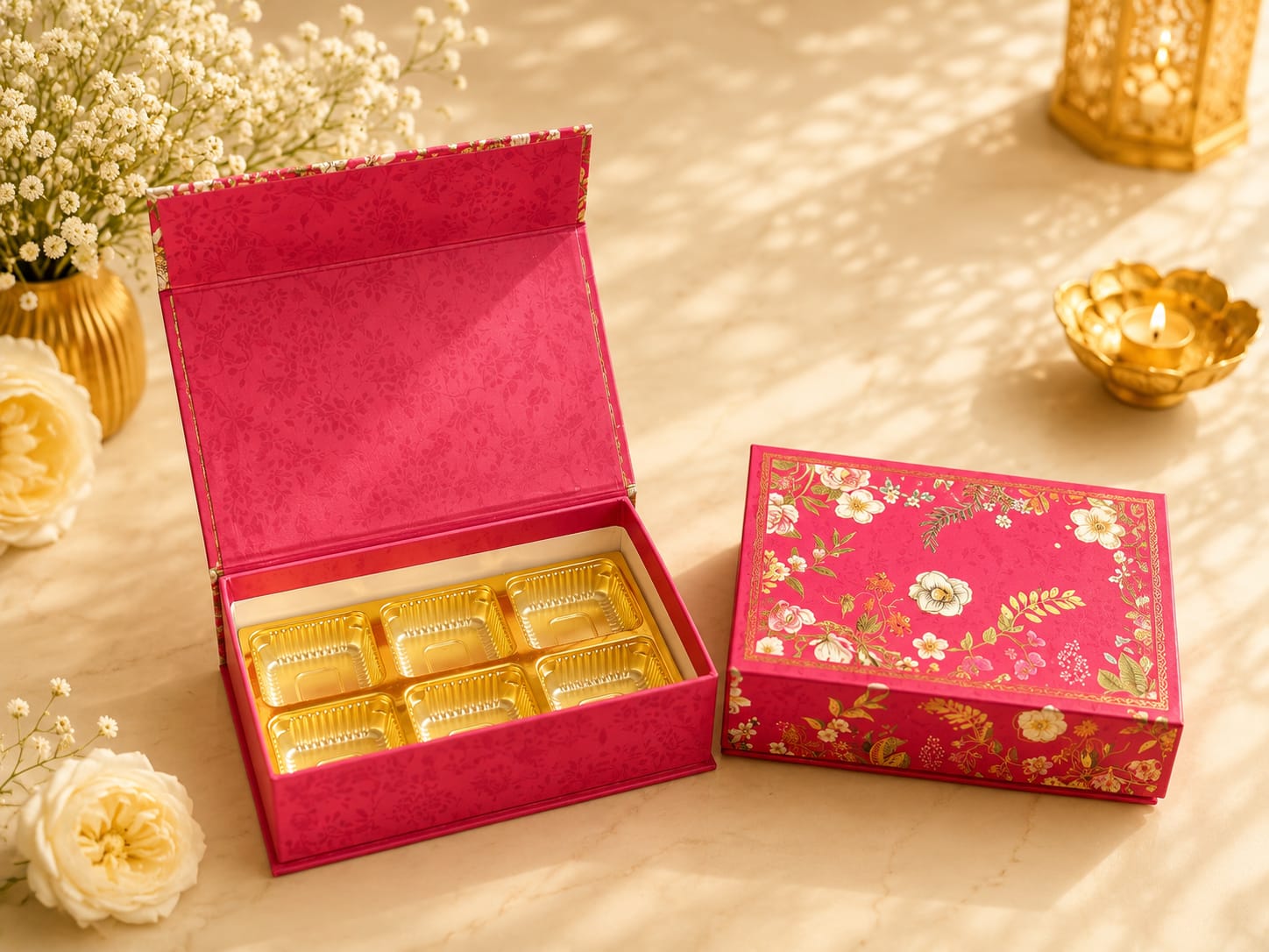 JJ MAGNET CAVITY BOX - 6 CAVITY — festival-diwali Detail View